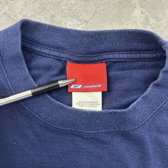 Vintage New England Patriots Shirt Long Sleeve Mens Medium Tall Graphic Tee y2k - Picture 4 of 8